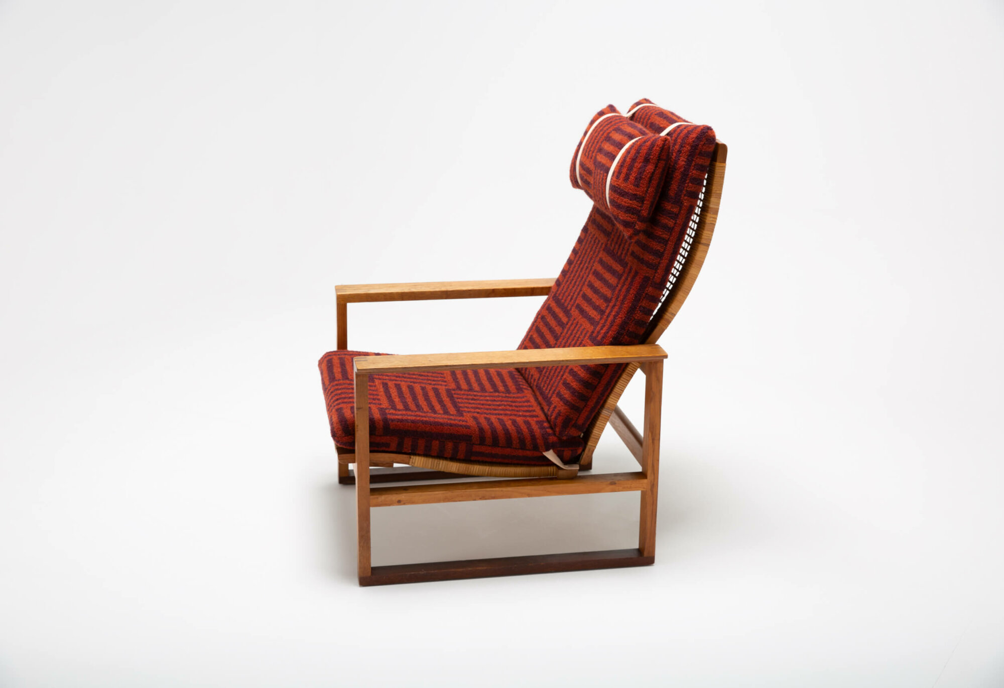 "The Runner Chair" and footstool by Børge Mogensen Frederica Stolefabrik