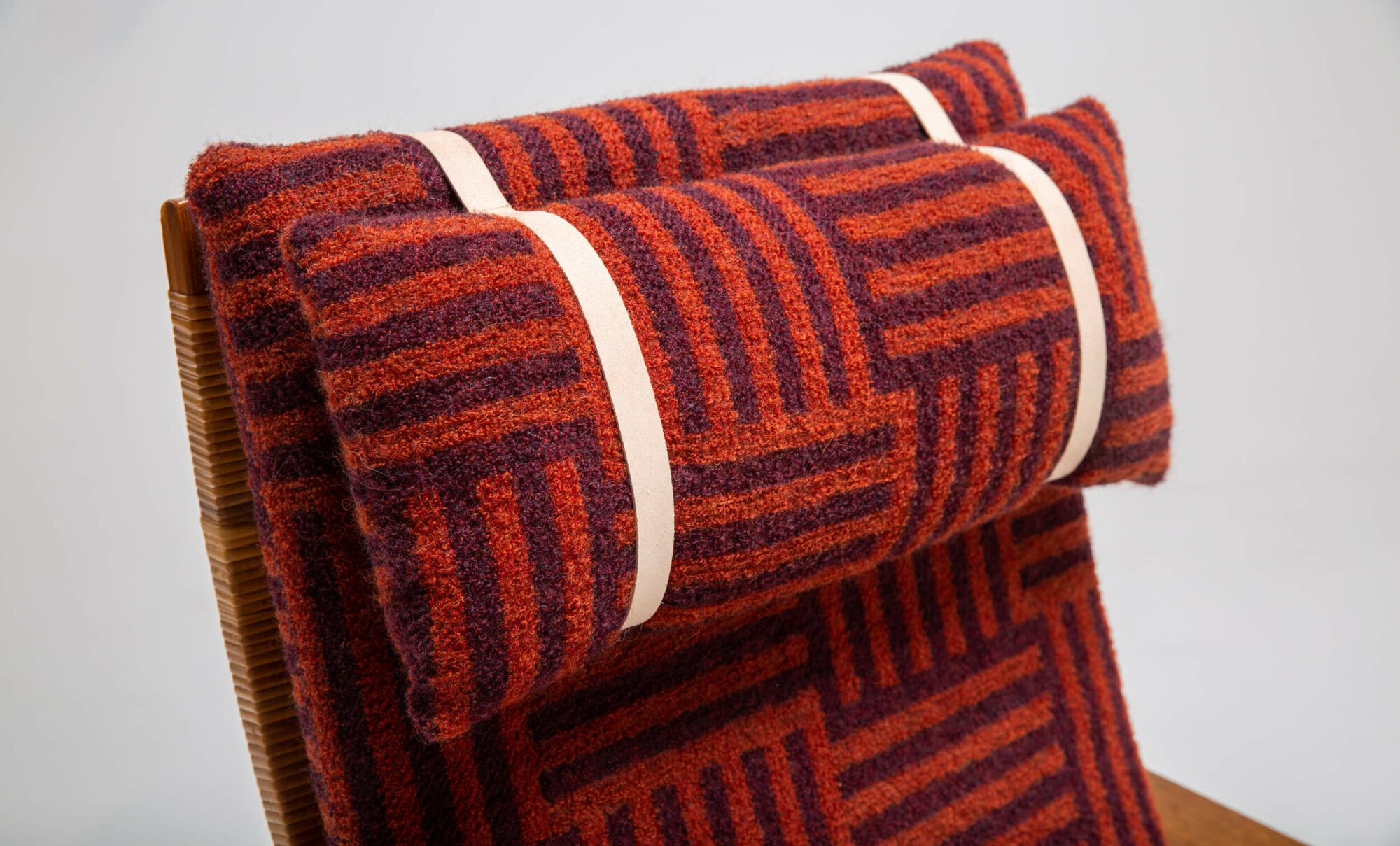"The Runner Chair" and footstool by Børge Mogensen Frederica Stolefabrik