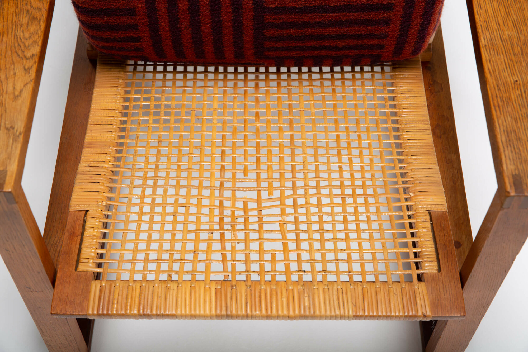 "The Runner Chair" and footstool by Børge Mogensen Frederica Stolefabrik