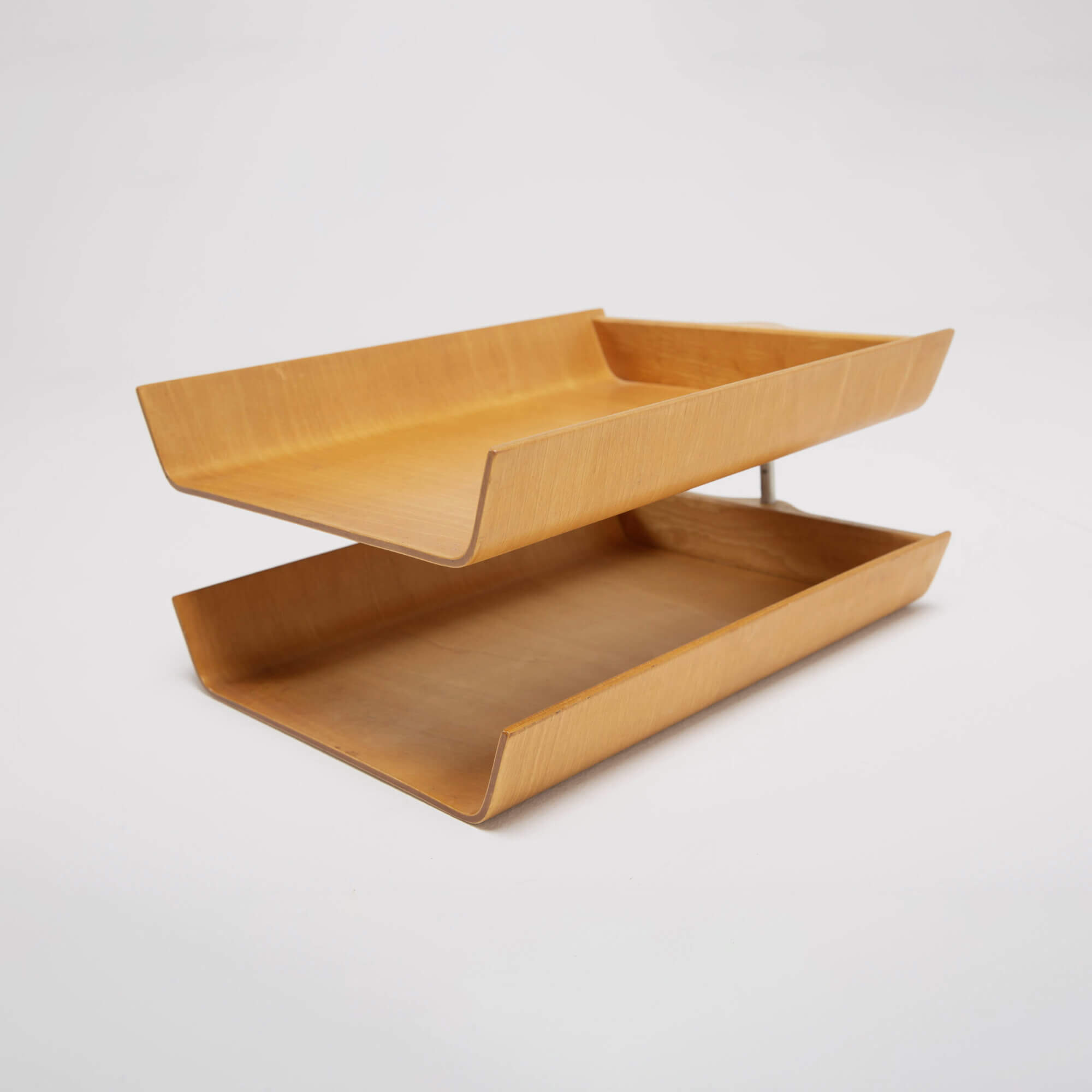 Florence-Knoll-Desk-Letter-Tray-pine