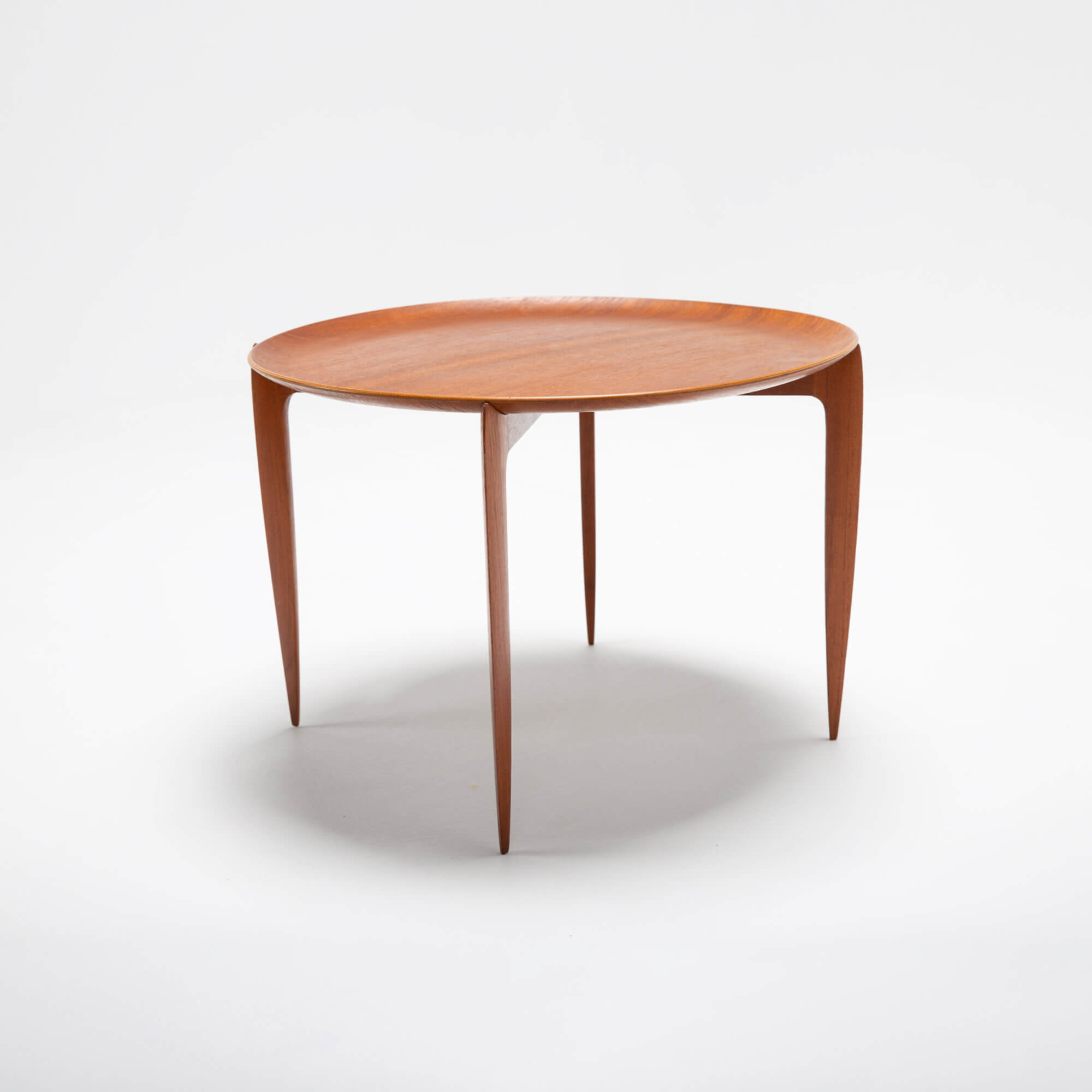 Teak Tray Table by Hans Engholm and Svend Åge Willumsen for Fritz Hansen