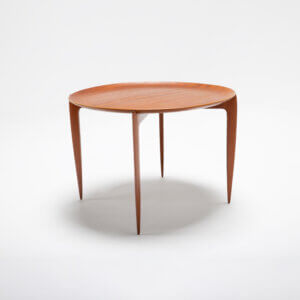 Teak Tray Table by Hans Engholm and Svend Åge Willumsen for Fritz Hansen