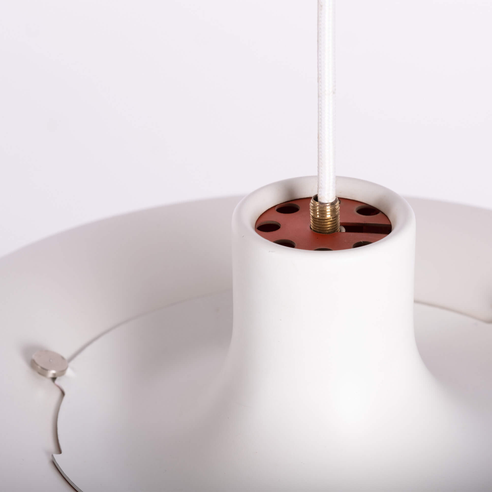 PH5 pendant lamp 'White/Blue' by Poul Henningsen