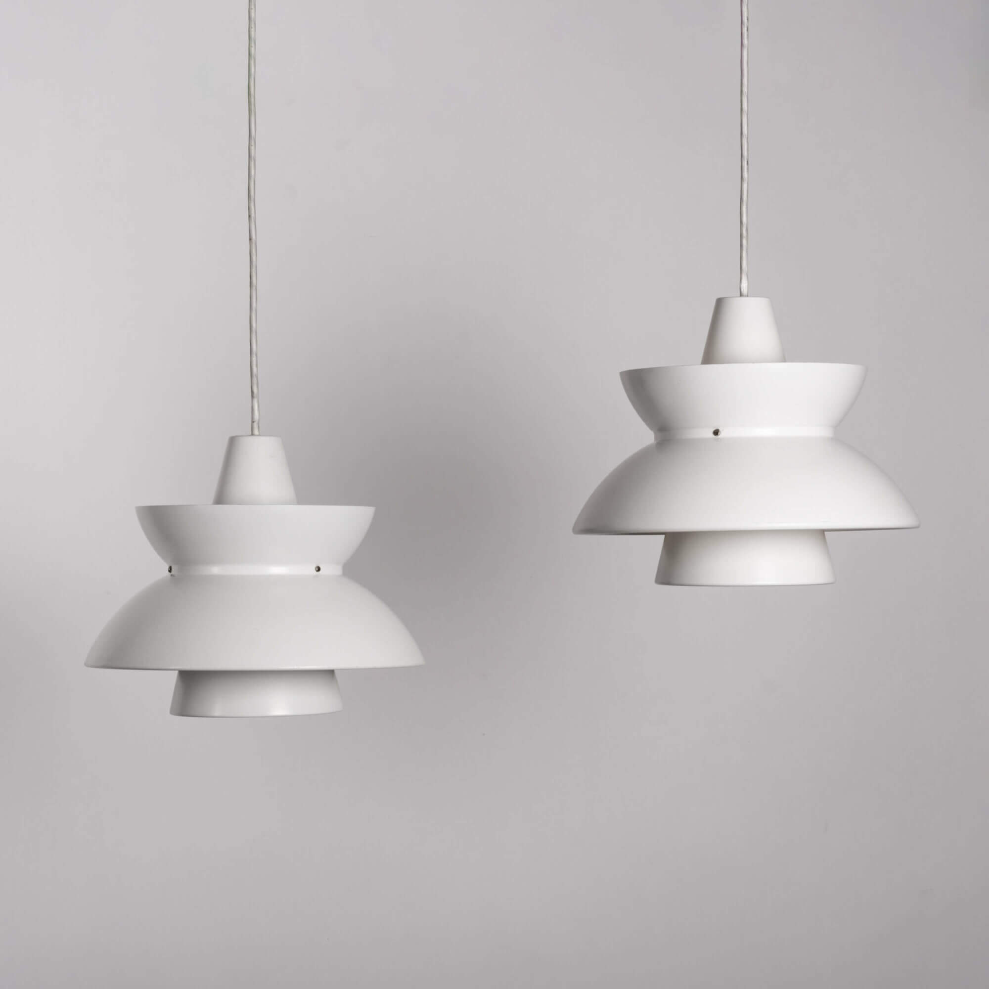 Doo-wop pendant light by Louis Poulsen, Set of 2