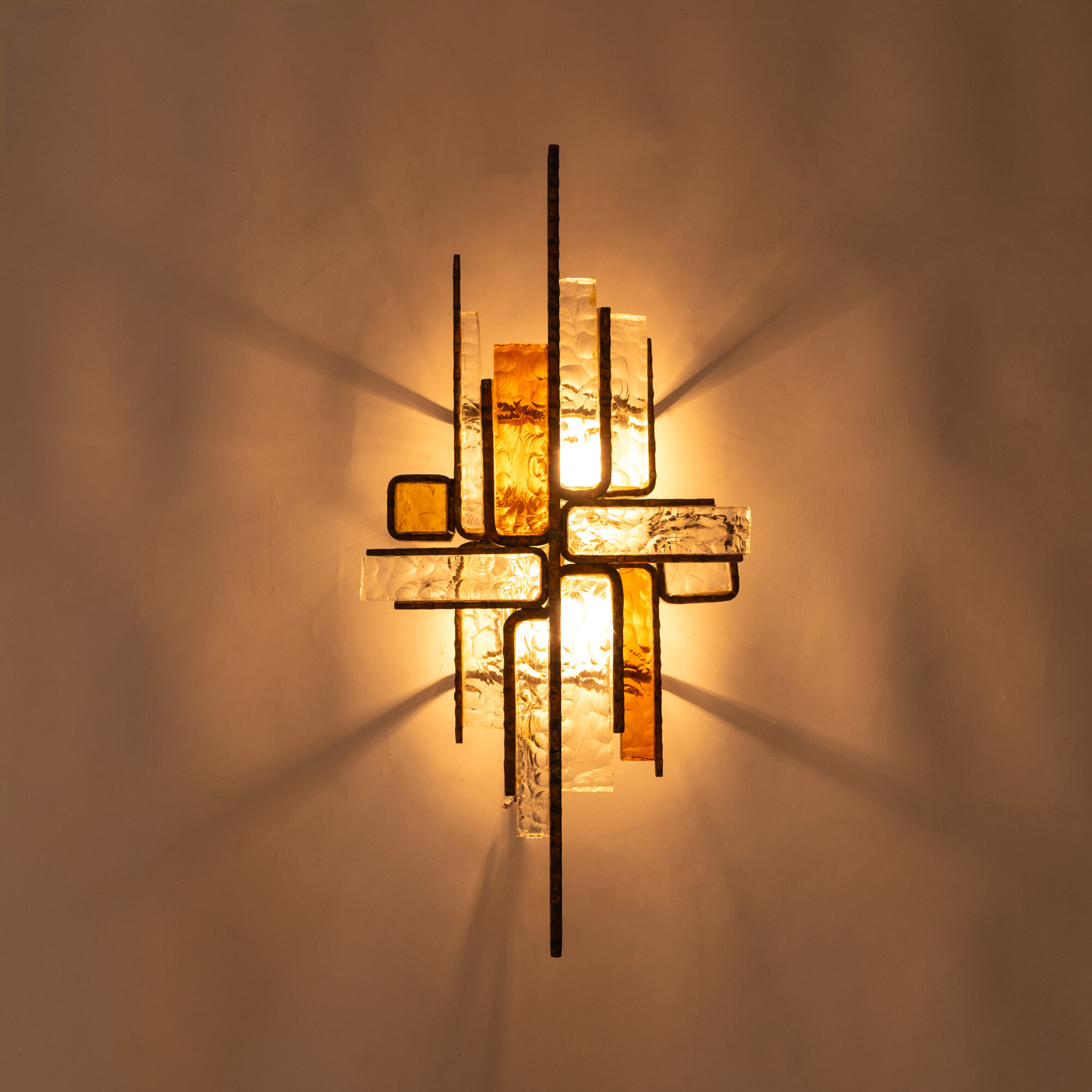 Wall lamps by Albano Poli, set of 2