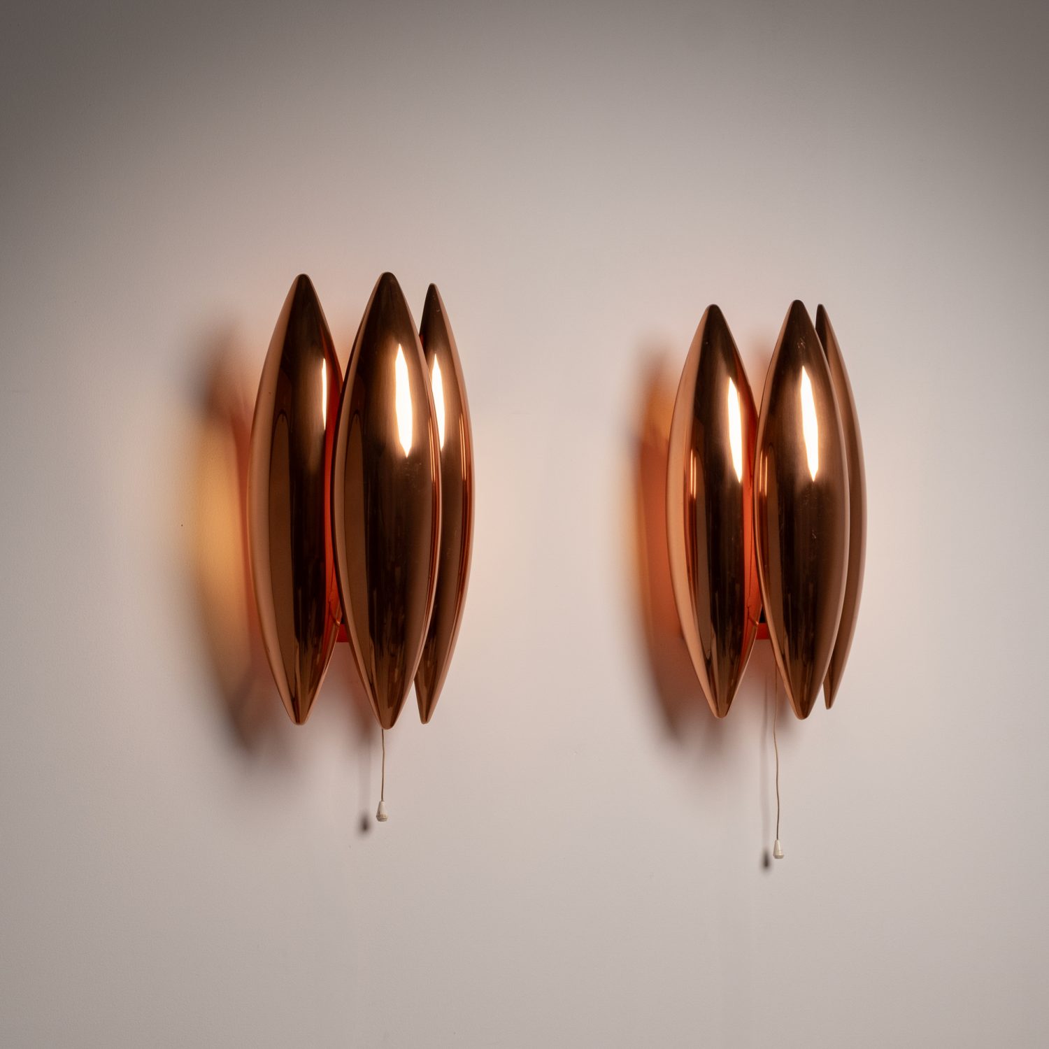 ‘Kastor’ wall lamp, set of 2