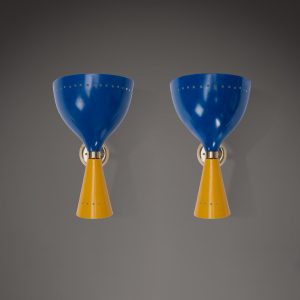 Wall lamps manifattura Italiana, set of 2