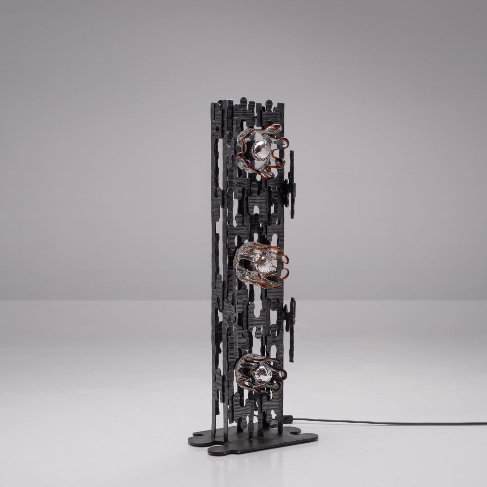Brutalist Sculptural Floor Lamp