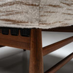 Teak wood Slipper Chair