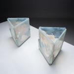 Murano Glass Table Lamp, set of 2