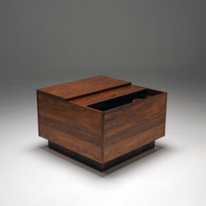 ‘Party Corner’ veneered jacaranda bar cabinet