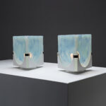 Murano Glass Table Lamp, set of 2