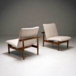 Model FD 137/1 ‘Japan’ lounge chair, set of 2
