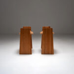‘Jonte’ pine stool, set of 2
