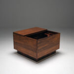 ‘Party Corner’ veneered jacaranda bar cabinet