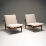 Model FD 137/1 ‘Japan’ lounge chair, set of 2