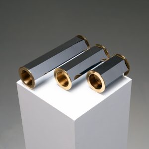 Hexagon candle holder, set of 3