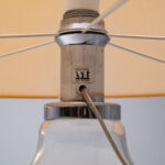 Glass Table Lamp, Set of 2