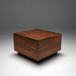 ‘Party Corner’ veneered jacaranda bar cabinet