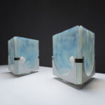 Murano Glass Table Lamp, set of 2