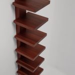 Pilaster wall shelf