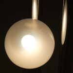 Italian Murano Glass Floor Lamp