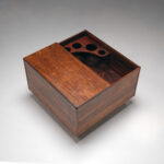 ‘Party Corner’ veneered jacaranda bar cabinet