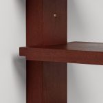 Pilaster wall shelf