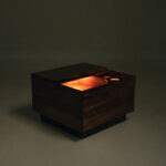 ‘Party Corner’ veneered jacaranda bar cabinet