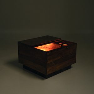 ‘Party Corner’ veneered jacaranda bar cabinet