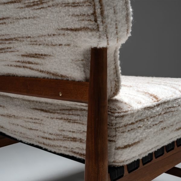 Teak wood Slipper Chair