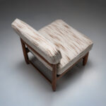 Teak wood Slipper Chair