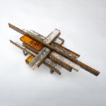 Glass Wall lamp, Set of 2