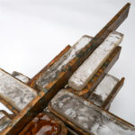 Glass Wall lamp, Set of 2