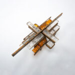 Glass Wall lamp, Set of 2