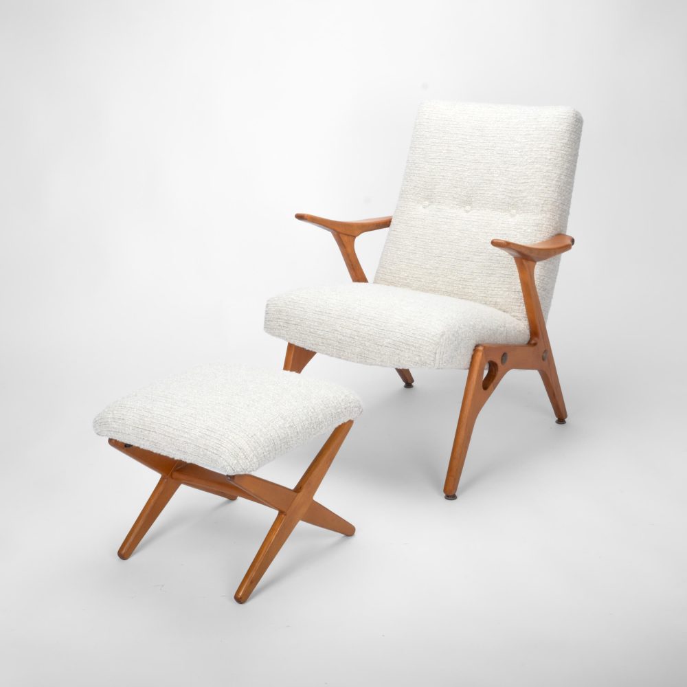 Armchair and Foot Stool