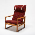 ‘The Runner Chair’ and footstool