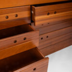 Canaletto walnut veneered chest