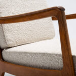 Oak Easy Armchair, Set of 2