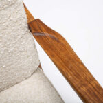 Oak Easy Armchair, Set of 2