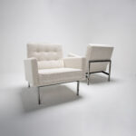 Model 55 Parallel Bar Armchair, Set of 2