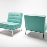 Model 65 Slipper Lounge Chair, Set of 2