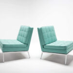 Model 65 Slipper Lounge Chair, Set of 2