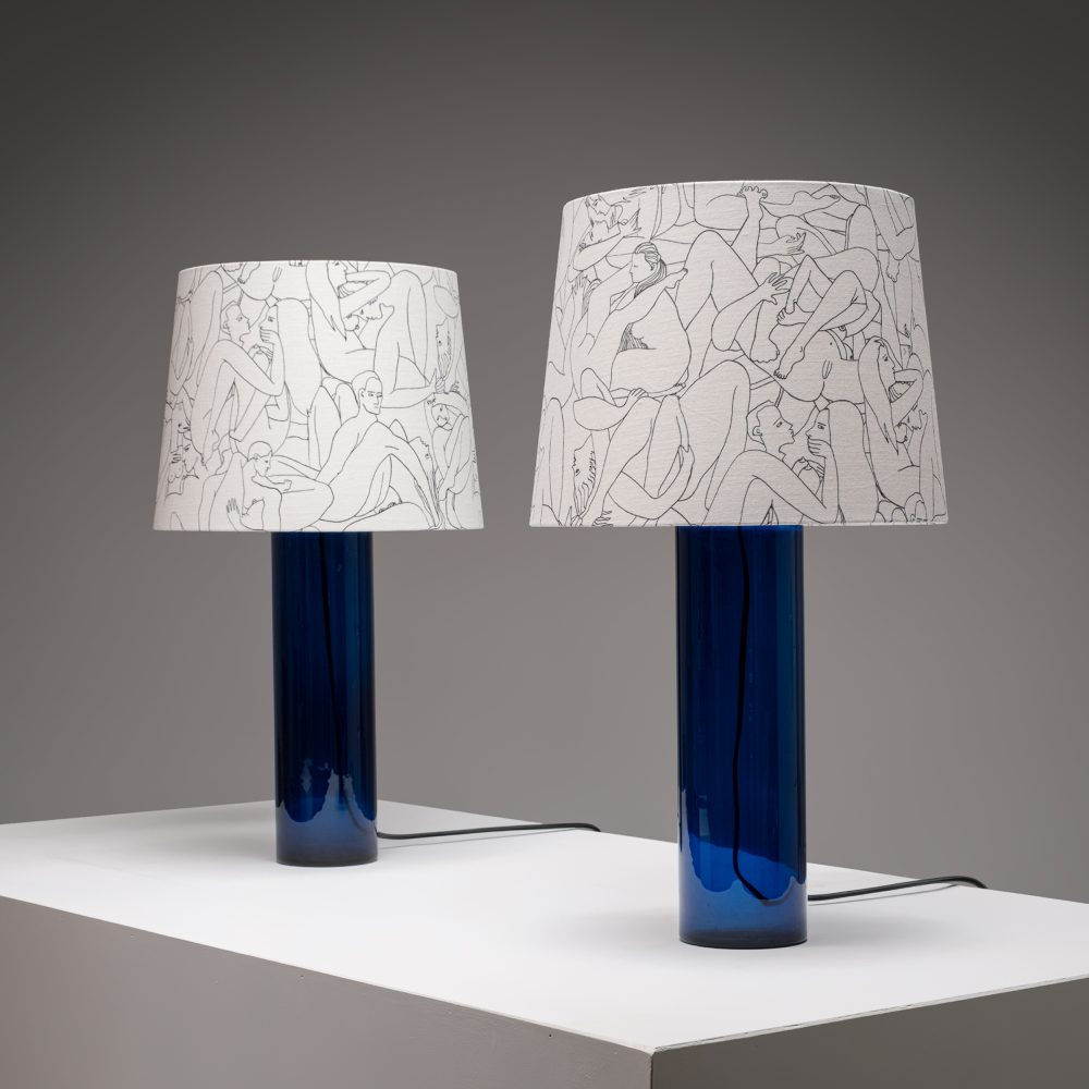 Model 163 Table Lamp, Set of 2