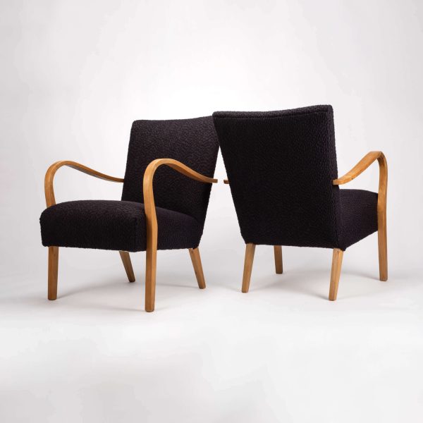 Model 3 Swedish easy chair, Set of 2
