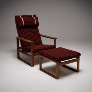 ‘The Runner Chair’ and footstool