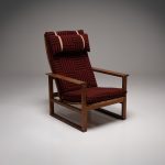 ‘The Runner Chair’ and footstool