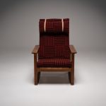 ‘The Runner Chair’ and footstool