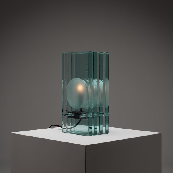 Glass Table Lamp