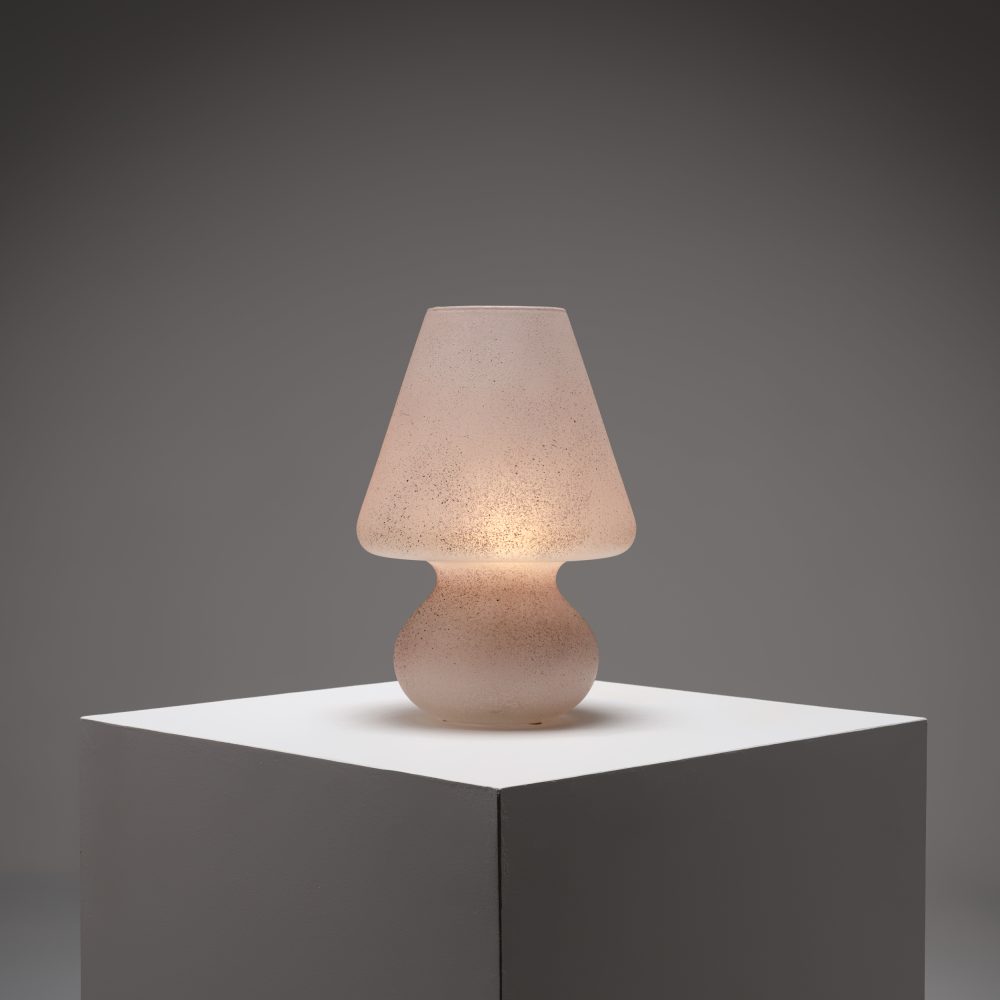 1970s Murano Glass Table Lamp